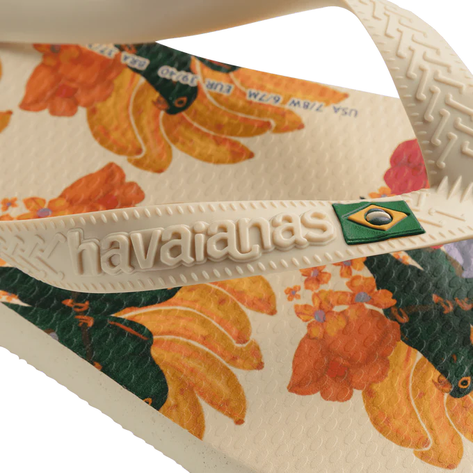 Chinelo Havaianas x Farm Maritacas