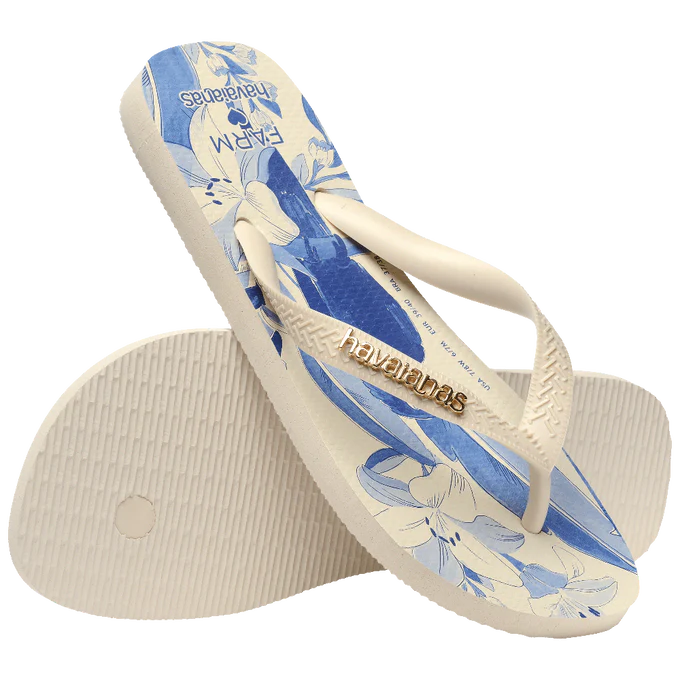 Chinelo Havaianas x Farm Leveza Tropical