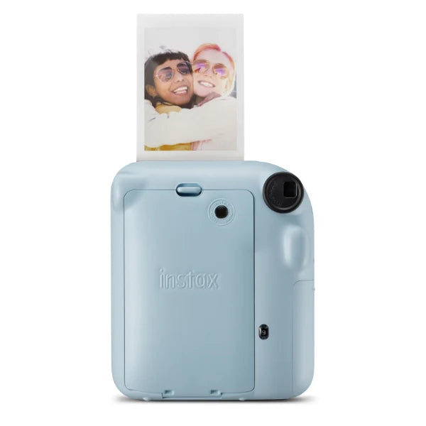 Kit Câmera Instantânea Instax Mini 12 Azul + Pack 10 filmes Macaron + Bolsa Azul Candy