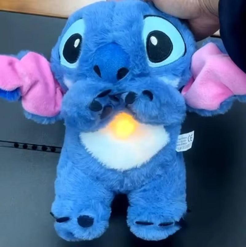 Stitch Sono bom que respira e brilha ao dormir, Super Fofo E Macio.