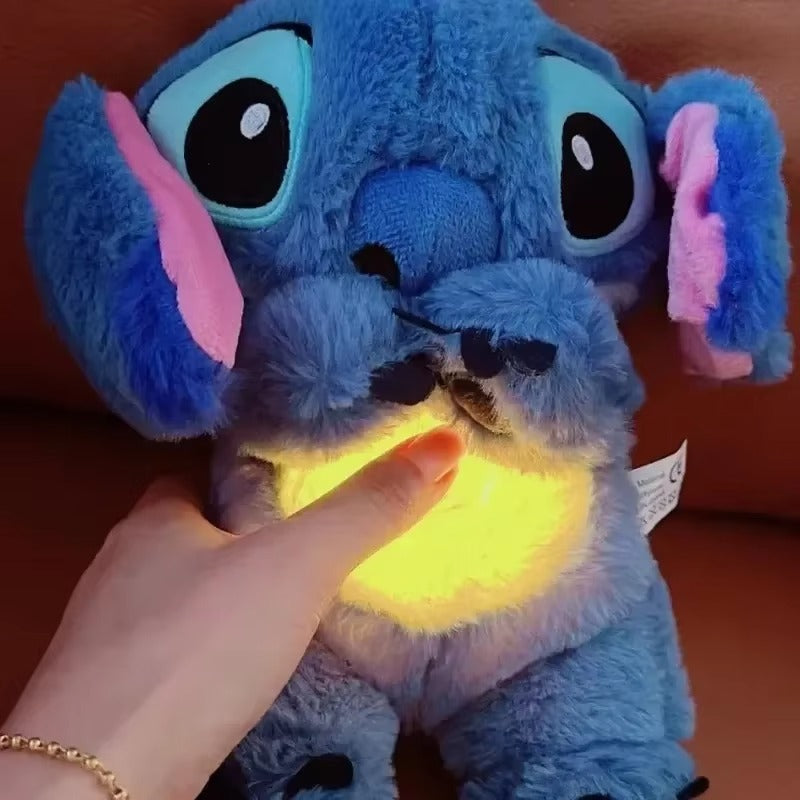 Stitch Sono bom que respira e brilha ao dormir, Super Fofo E Macio.