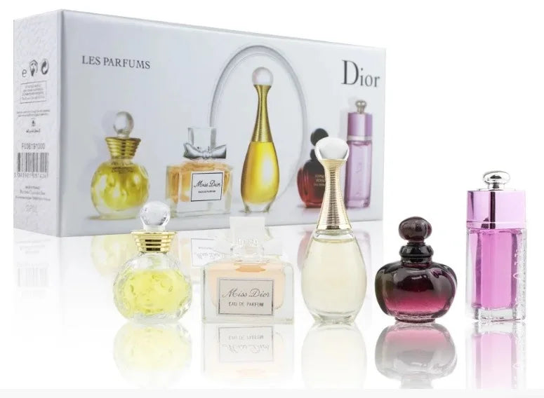 Kit 5 Miniaturas de Perfumes Christian Dior