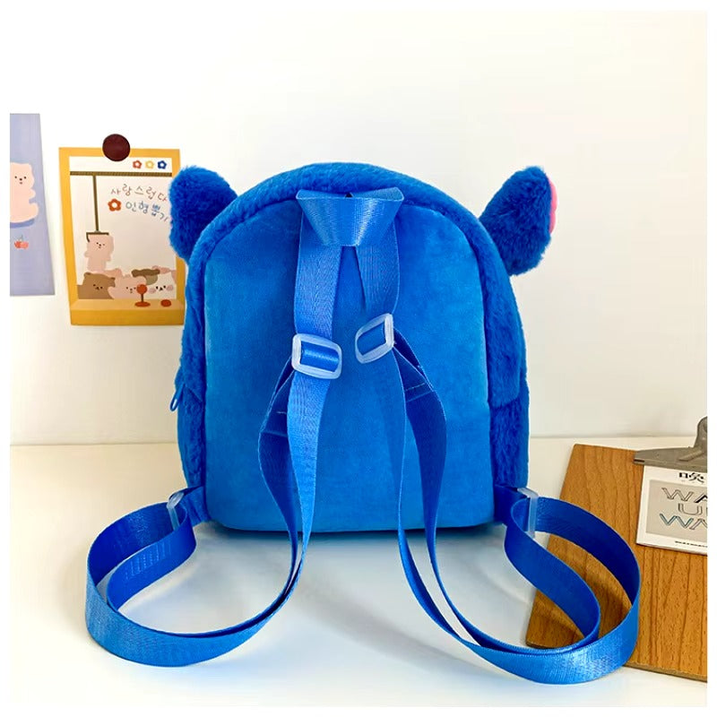 Stitch bolsa/mochila infantil com estilo Pelúcia fofa