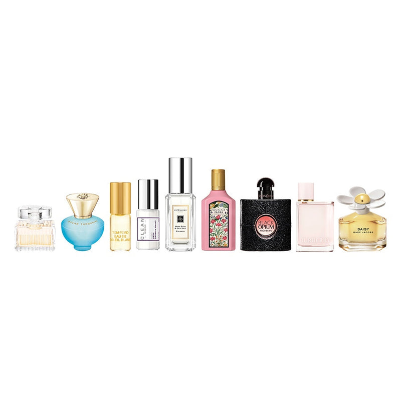 Conjunto de amostras de perfume Deluxe Sephora Favorites 9 Mini